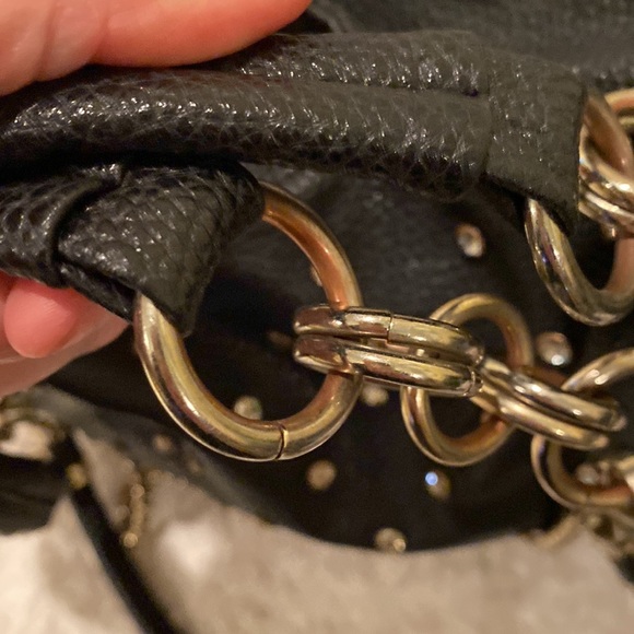 Charming Charlie Gwen rhinestone studded shoulder bag - Picture 15 of 16